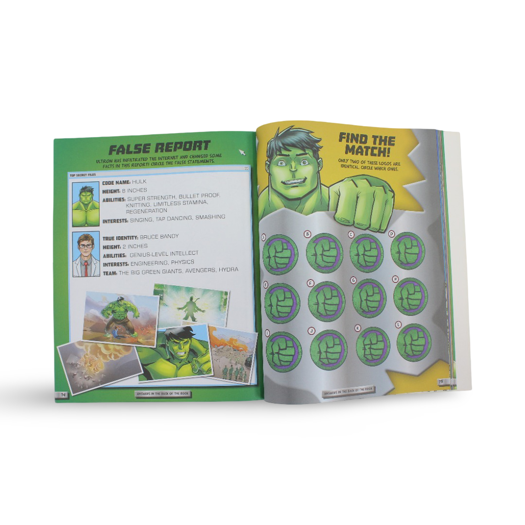 Marvel Avengers: Hulk 1001 Stickers - Assortments - Phoenix International Publications