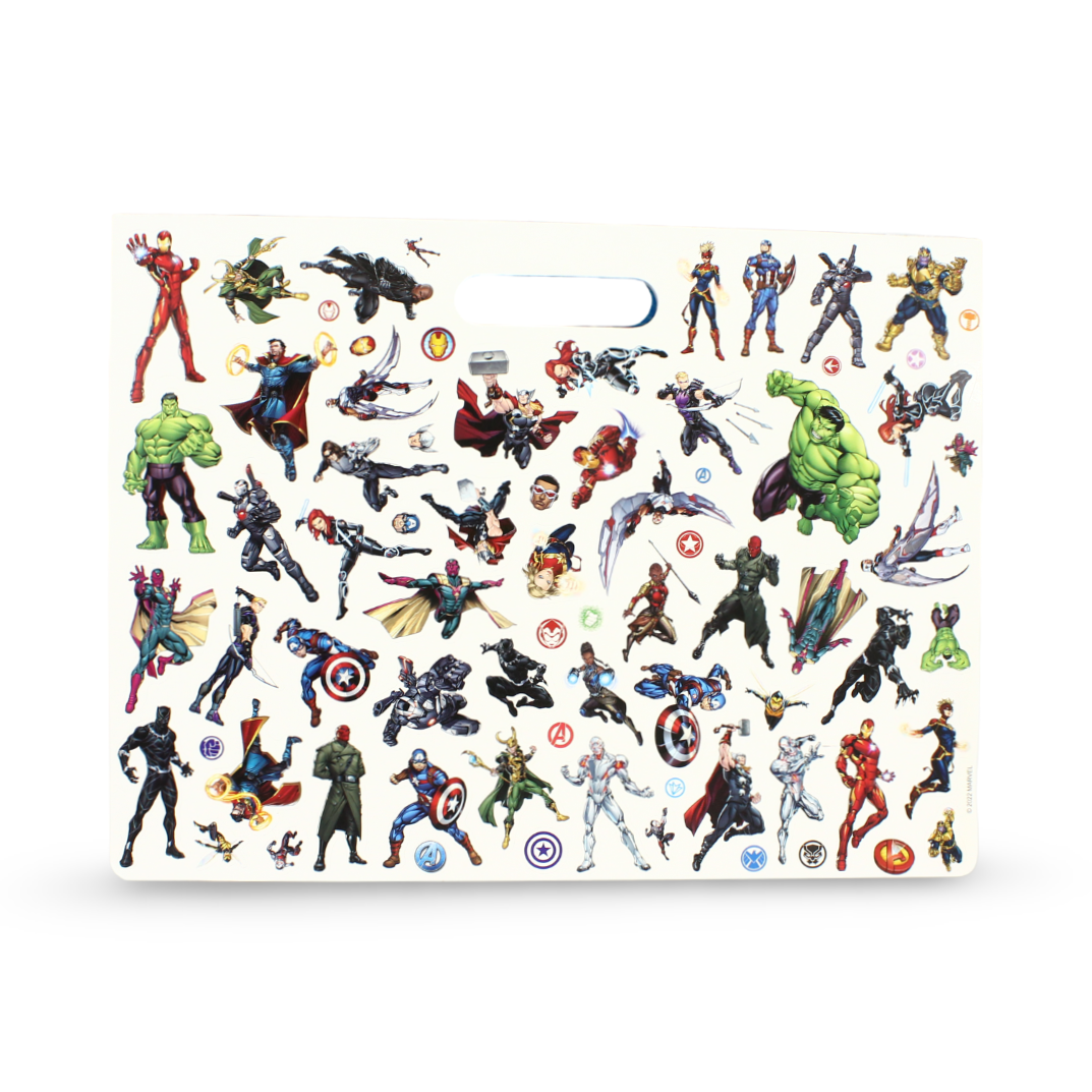 Autumn Marvel Avengers Giant Colour-Me Pad Stickers - Assortments - Autumn Publishing