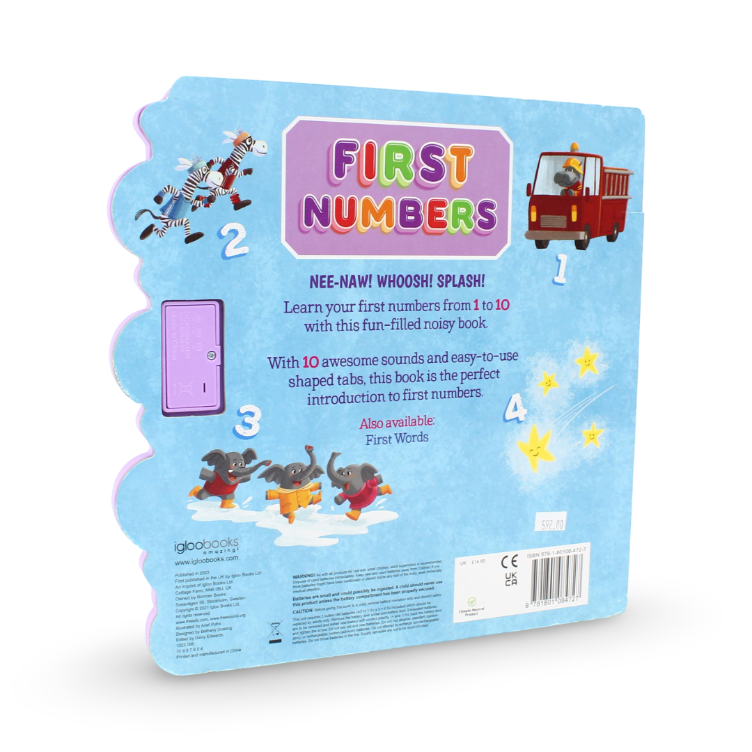 Igloo Books First Numbers Sound Book