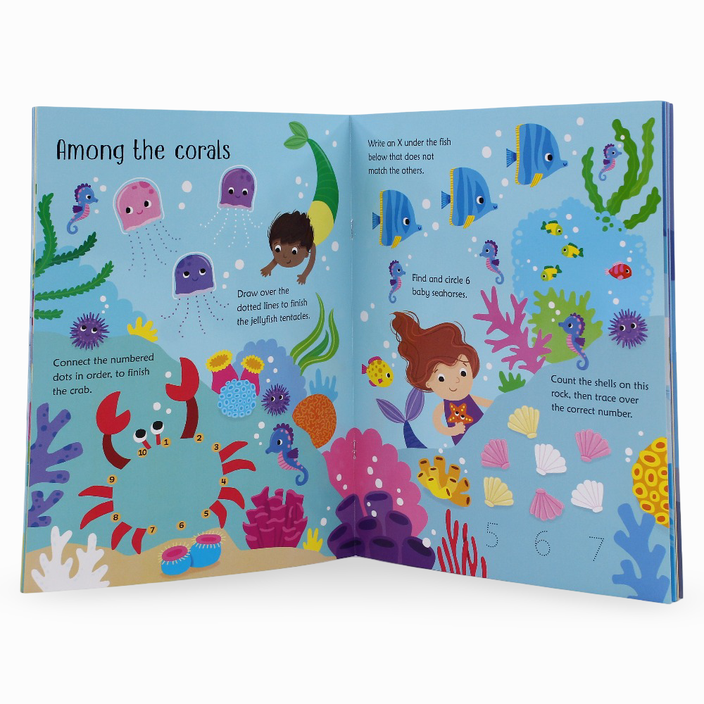 Wipe-Clean Mermaid Activities – Splash into Learning Fun