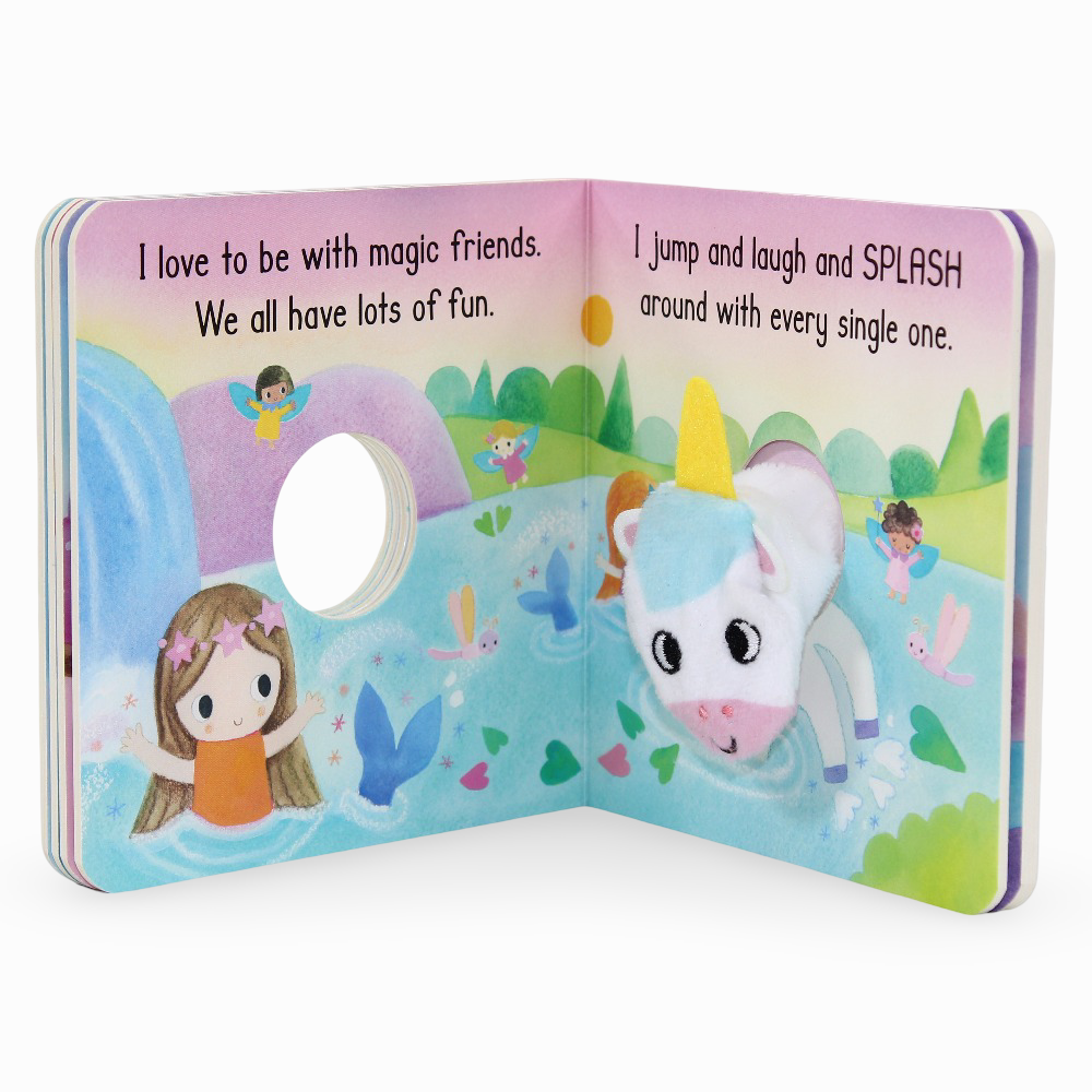 Igloo Books "Unicorn" Finger Puppet Board Book