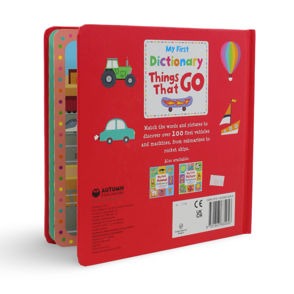 My First Dictionary: Things That Go Board Book