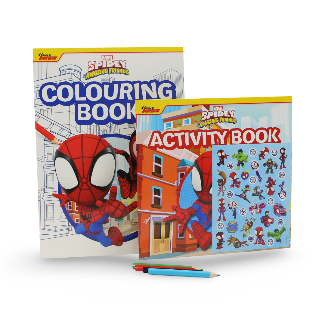 Marvel Spidey and his Amazing Friends: 2-in-1 Activity Pack Coloring Book