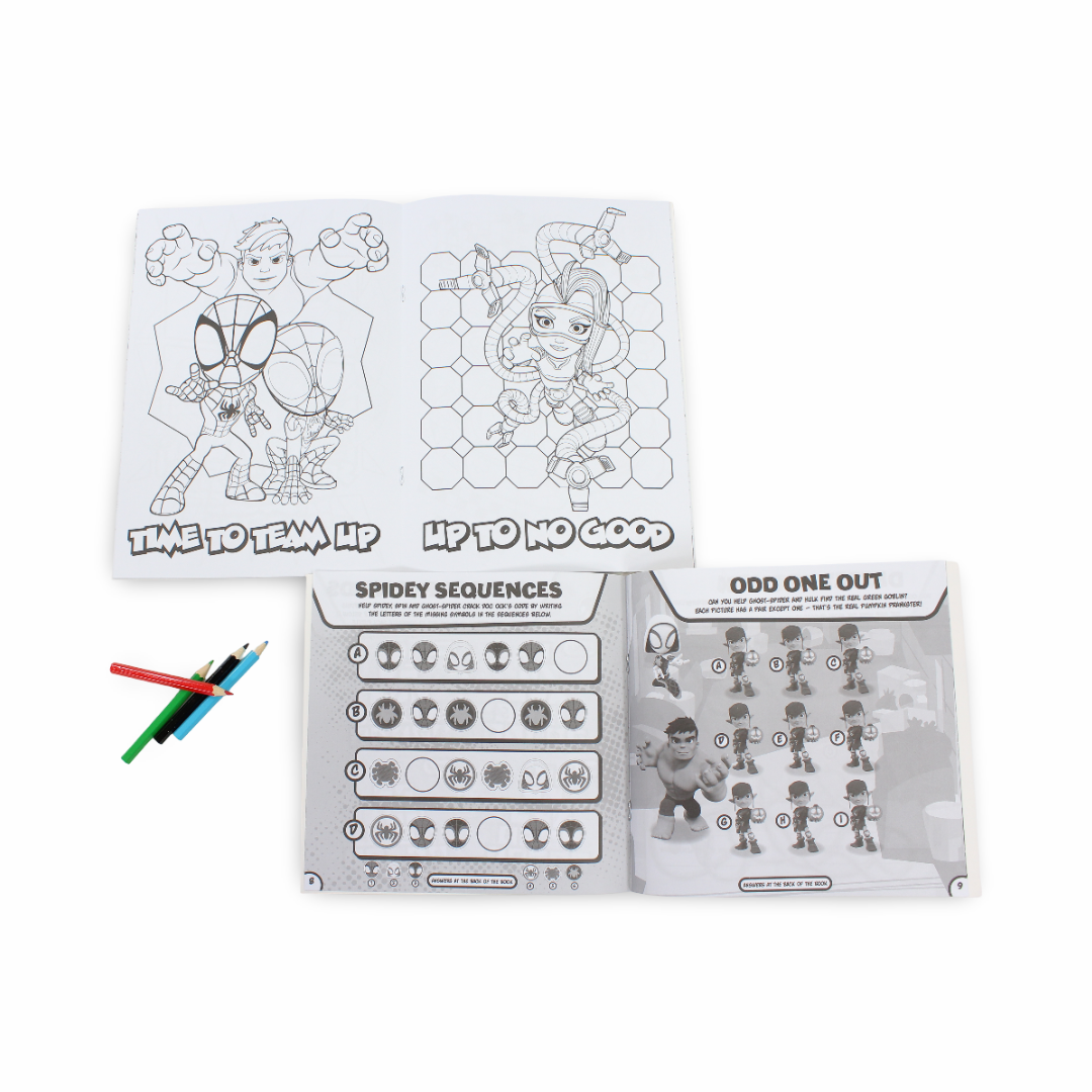 Marvel Spidey and his Amazing Friends: 2-in-1 Activity Pack Coloring Book