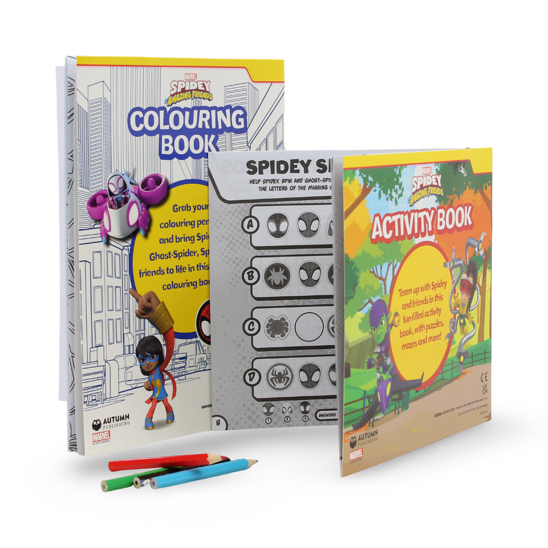 Marvel Spidey and his Amazing Friends: 2-in-1 Activity Pack Coloring Book