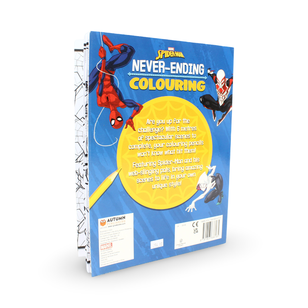Autumn Marvel Spider-Man: Never-Ending Colouring Book
