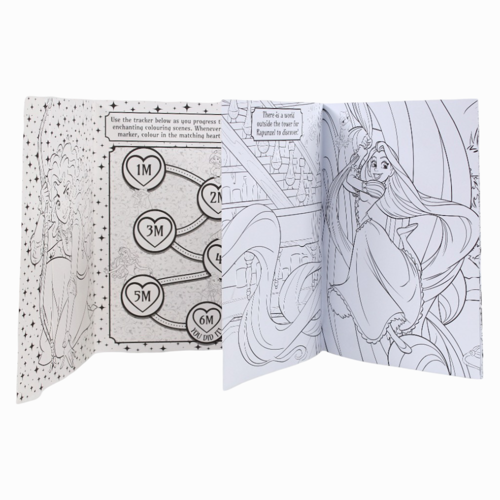 Disney Princess: Never-Ending Coloring