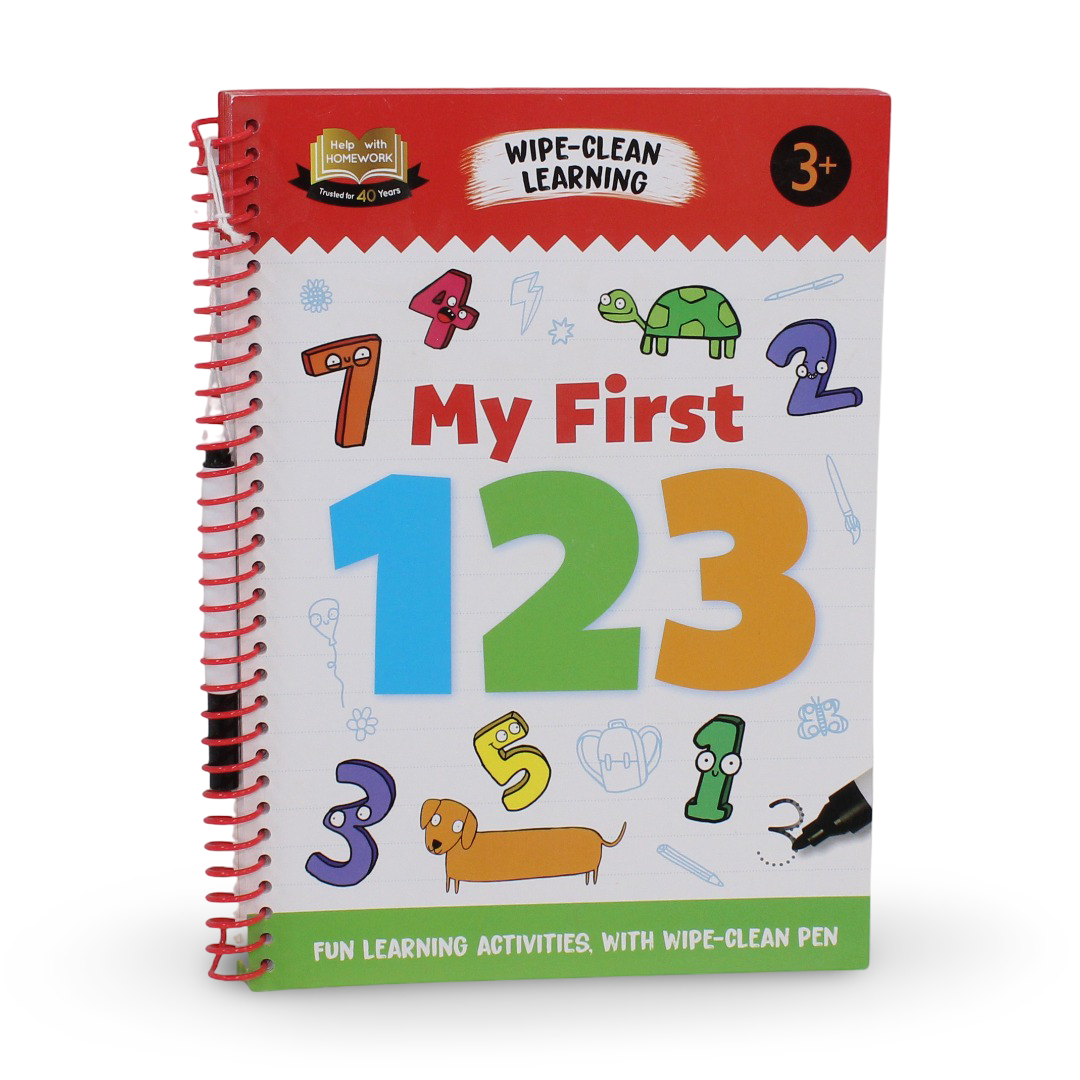 "My First 123" Wipe-Clean Workbook