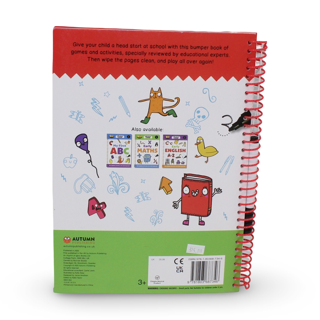"My First 123" Wipe-Clean Workbook