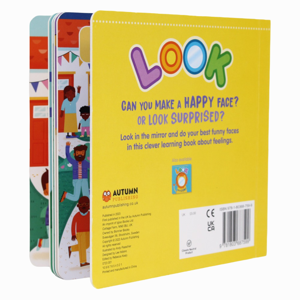 Look I'm Happy! (Mirror Book) – Let’s Explore Emotions