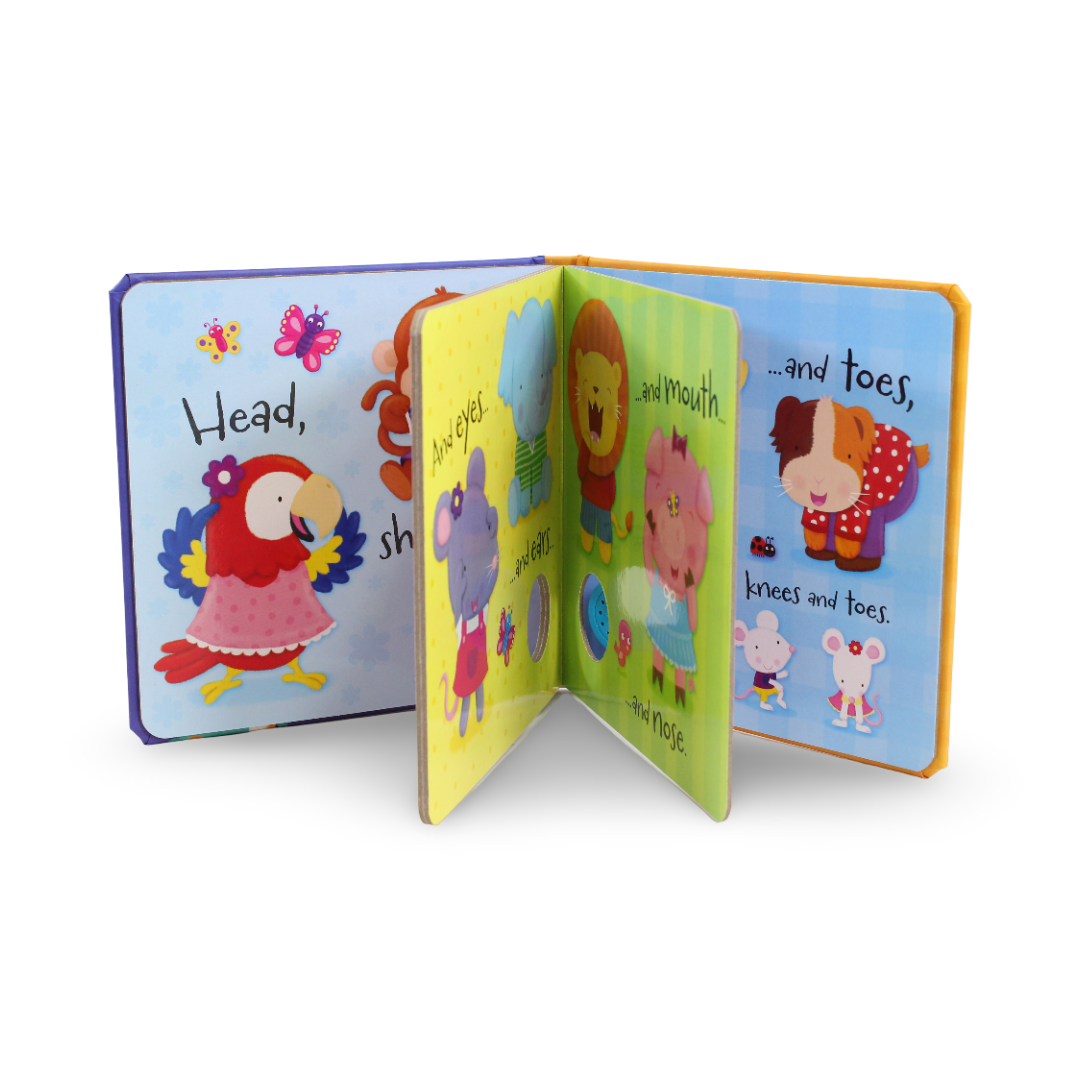 Igloo Books "Head, Shoulders, Knees and Toes" Board Book - Assortments
