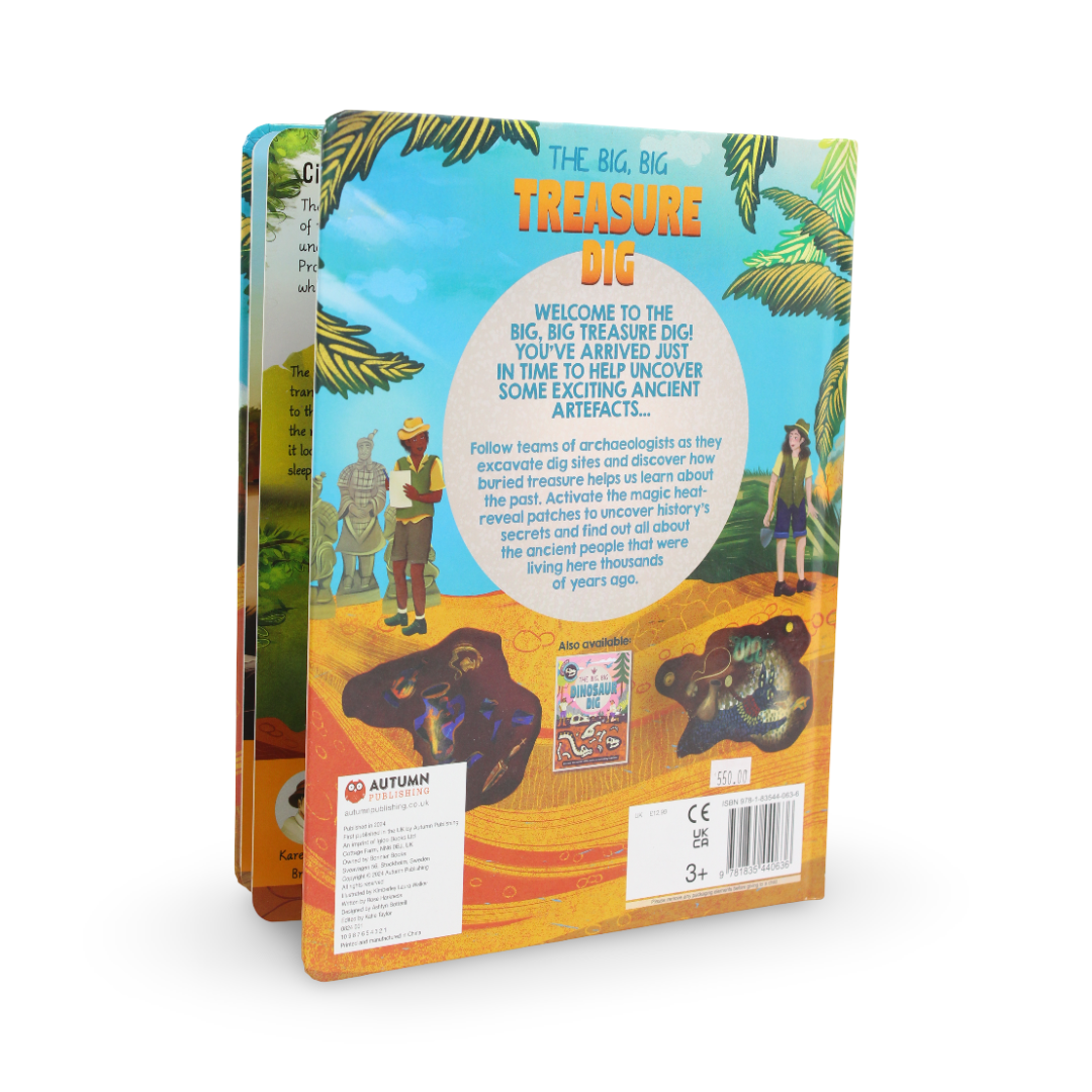 Igloo Books "The Big, Big Treasure Dig" Board Book