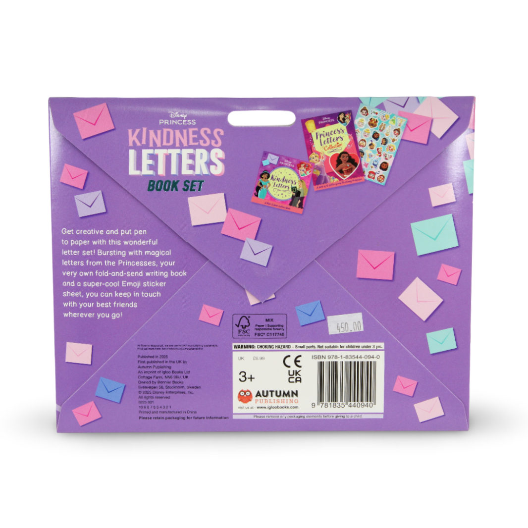 Igloo Books Publishing Disney Princess Kindness Letters Book Set