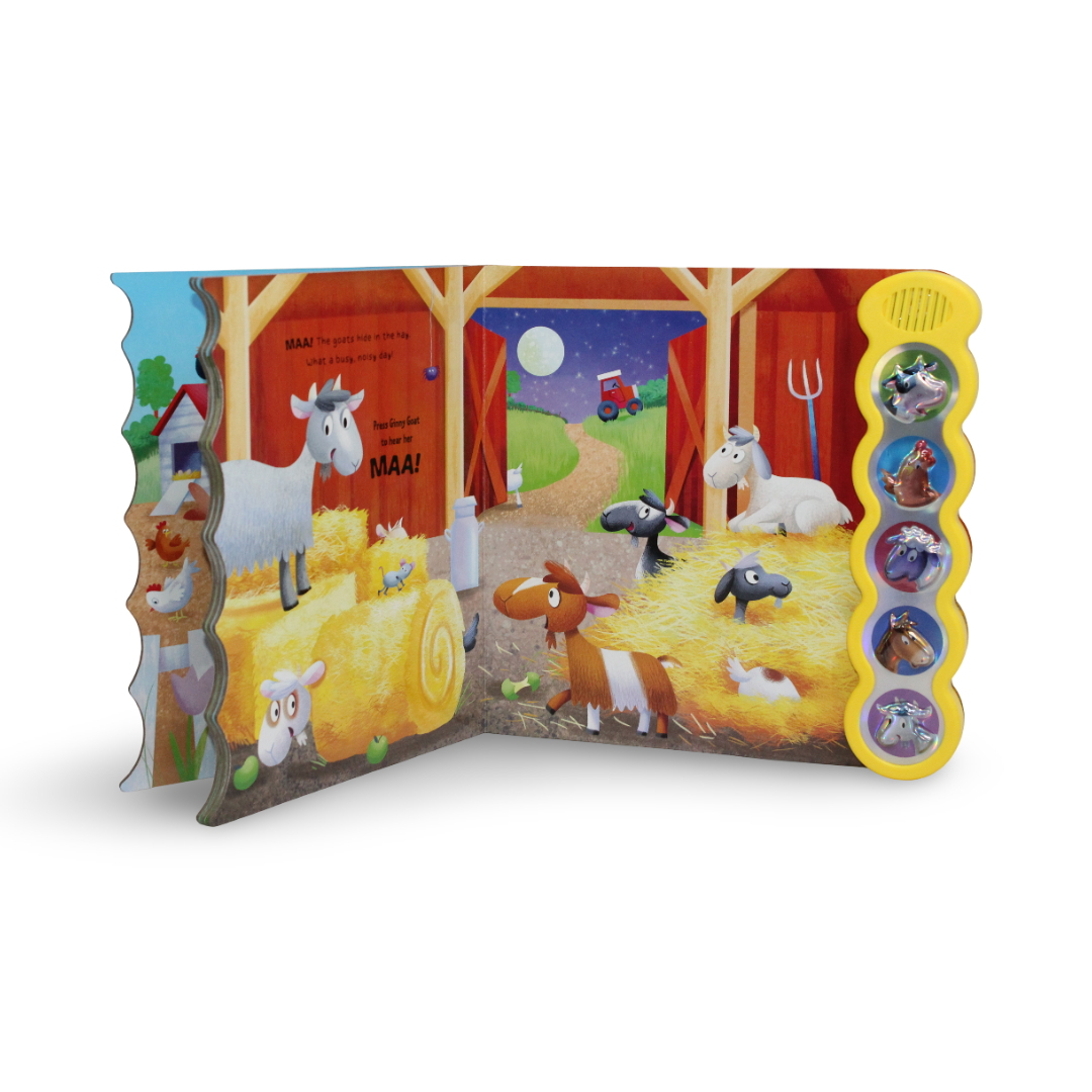 Farm Bleat and Baaa Sound Board Book - Assortments - Phoenix International Publications