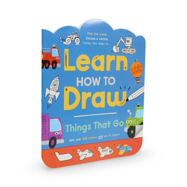 Igloo Books "Learn How to Draw Things That Go" Board Book