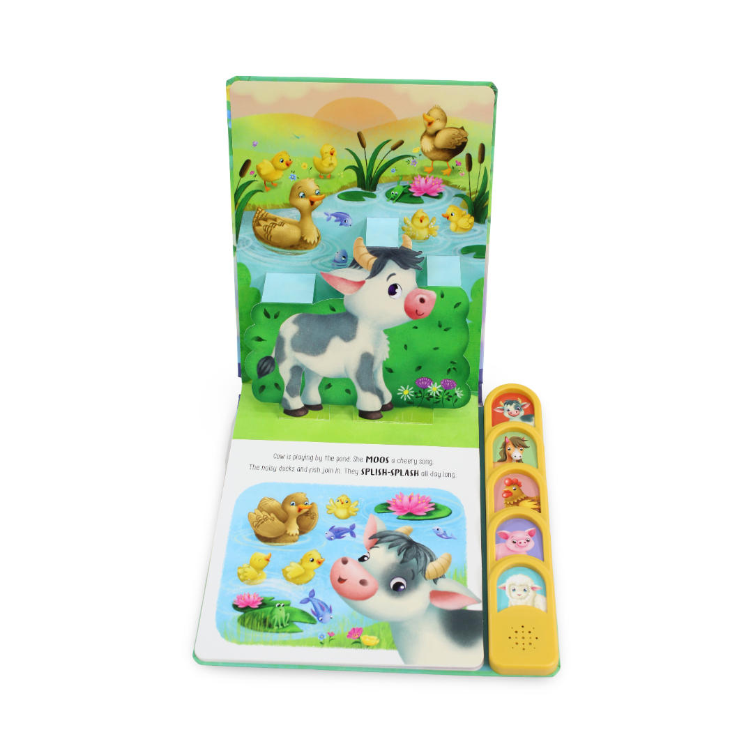 Igloo Books "Pop-Up Sounds Farm" Board Book - Assortments