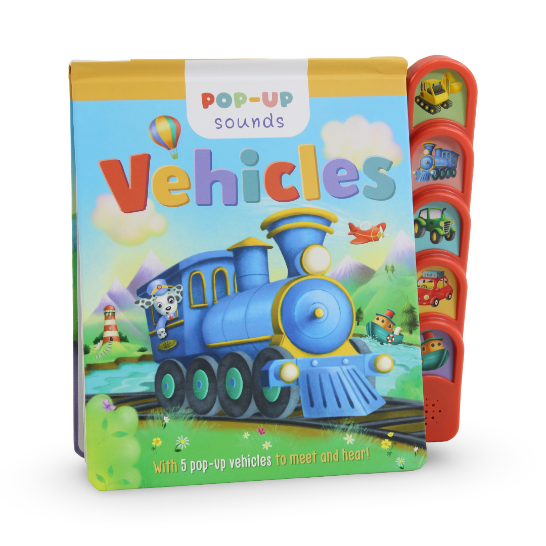 Igloo Books "Pop-Up Sounds Vehicles" Board Book