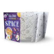 Igloo Books Glow Colouring Space Book