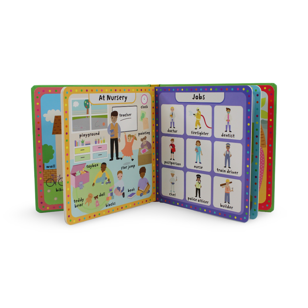 My First Dictionary: The World Around Me Board Book