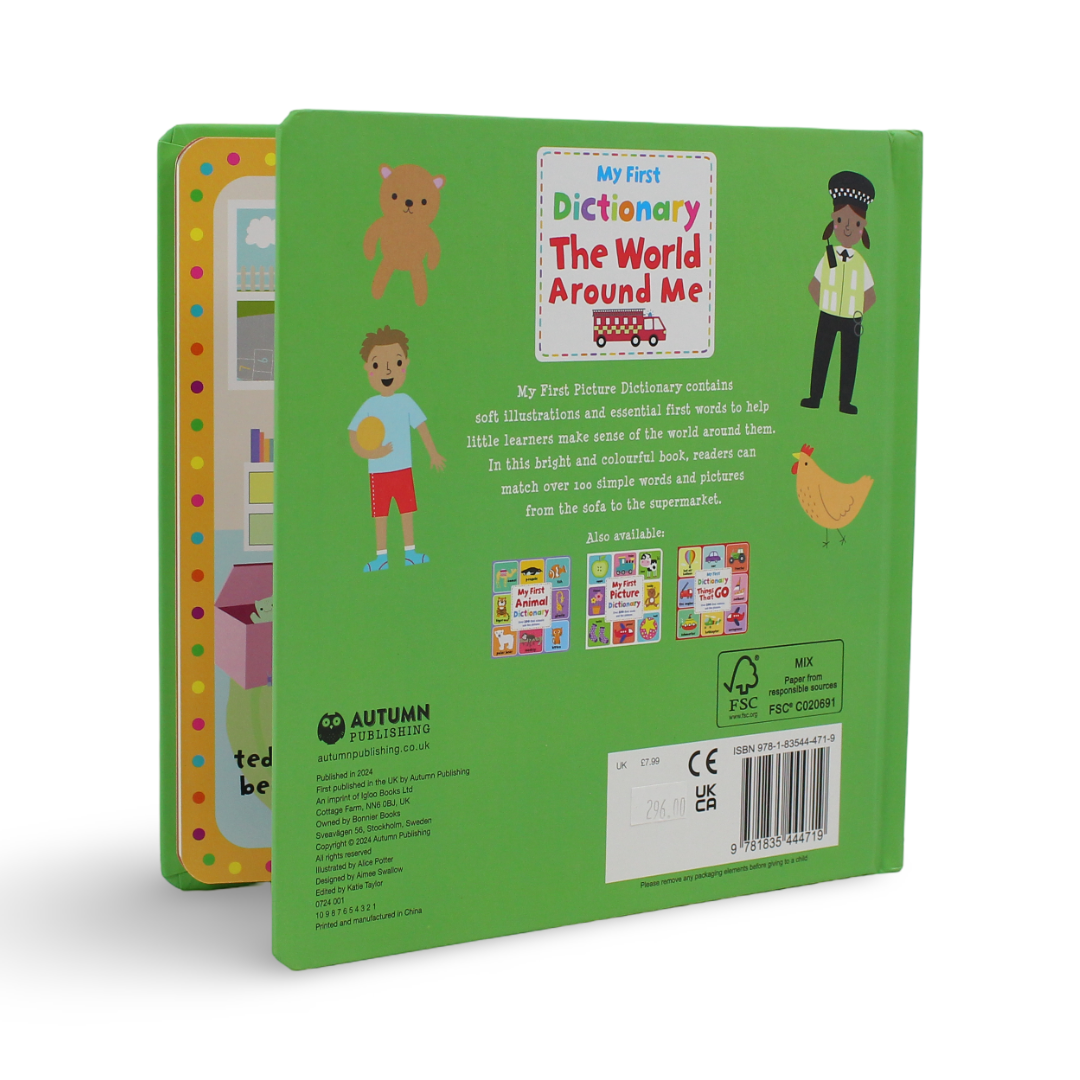 My First Dictionary: The World Around Me Board Book