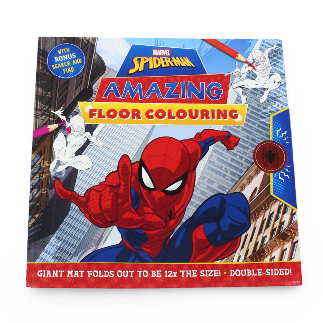 Igloo Books Marvel Spider-Man: Amazing Floor Colouring Book - Assortments