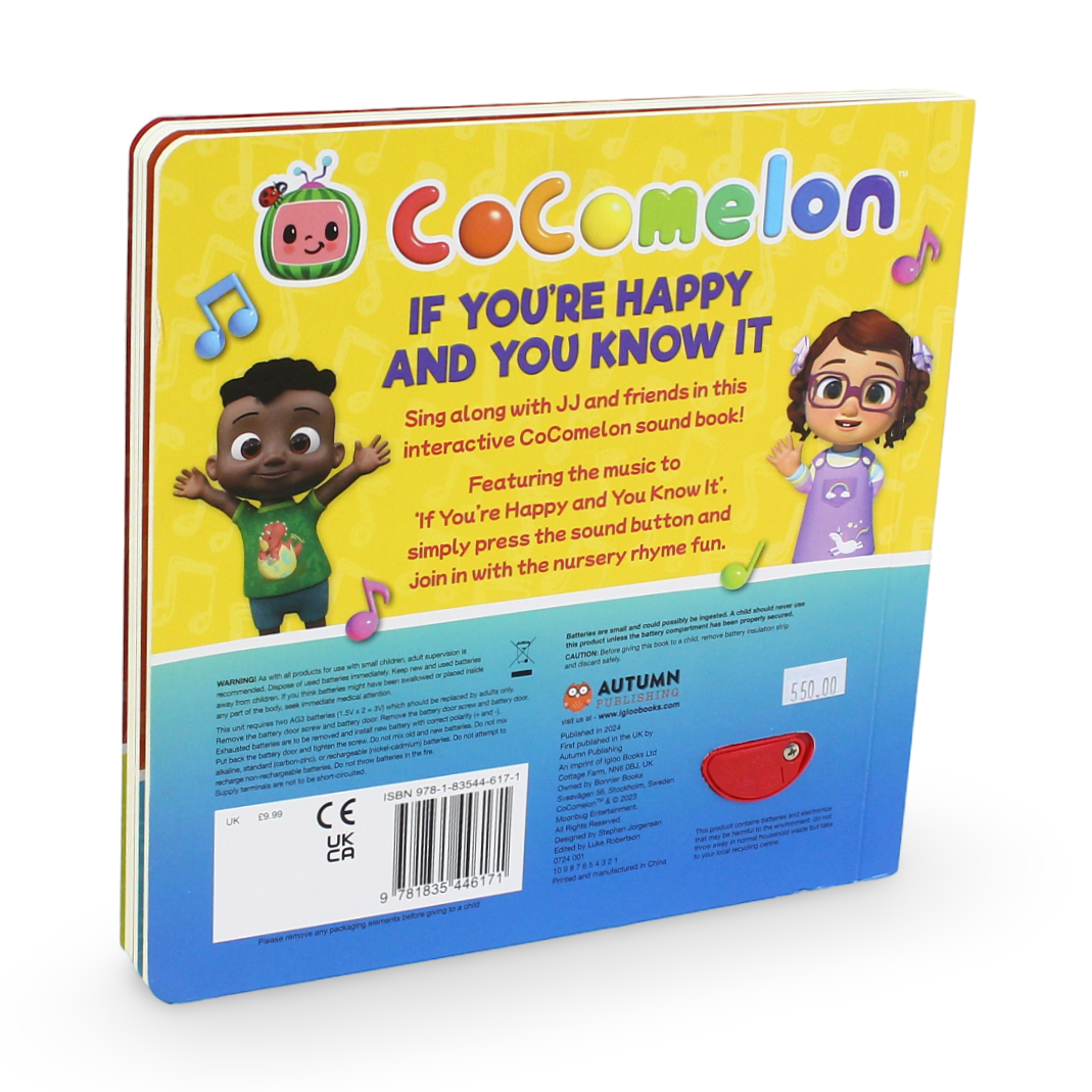 Igloo Books CoComelon If You're Happy and You Know It Sound Book