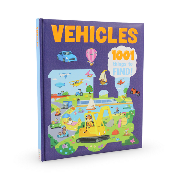 Igloo Books "Vehicles: 1001 Things to Find" Book