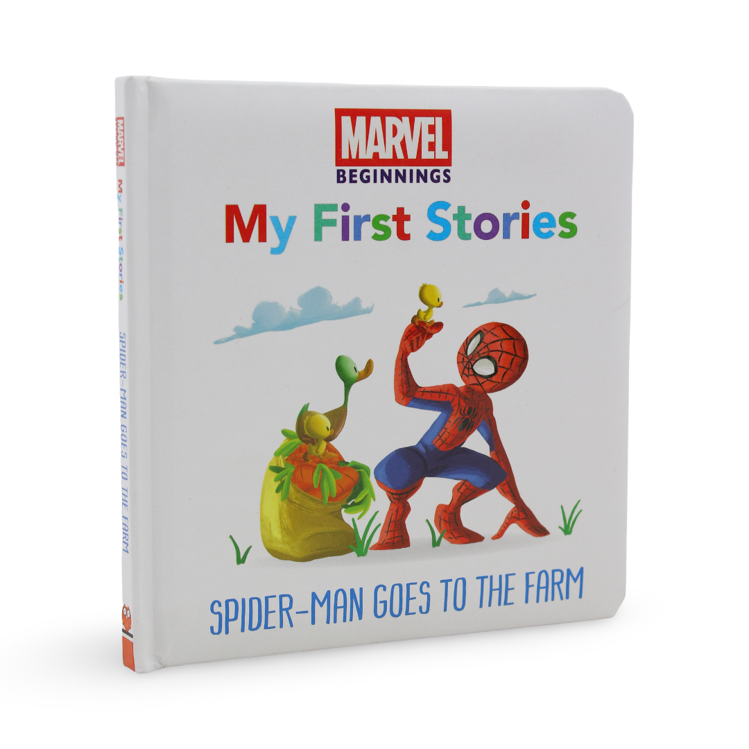Marvel Beginnings: My First Stories Spider-Man Goes to the Farm Board Book
