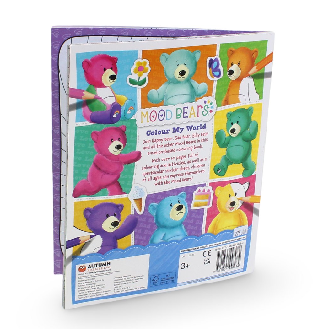 Igloo Books Mood Bears Colour My World Activity Book