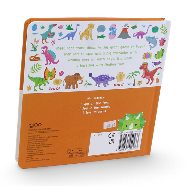 Igloo Books I Spy Dinosaurs Board Book