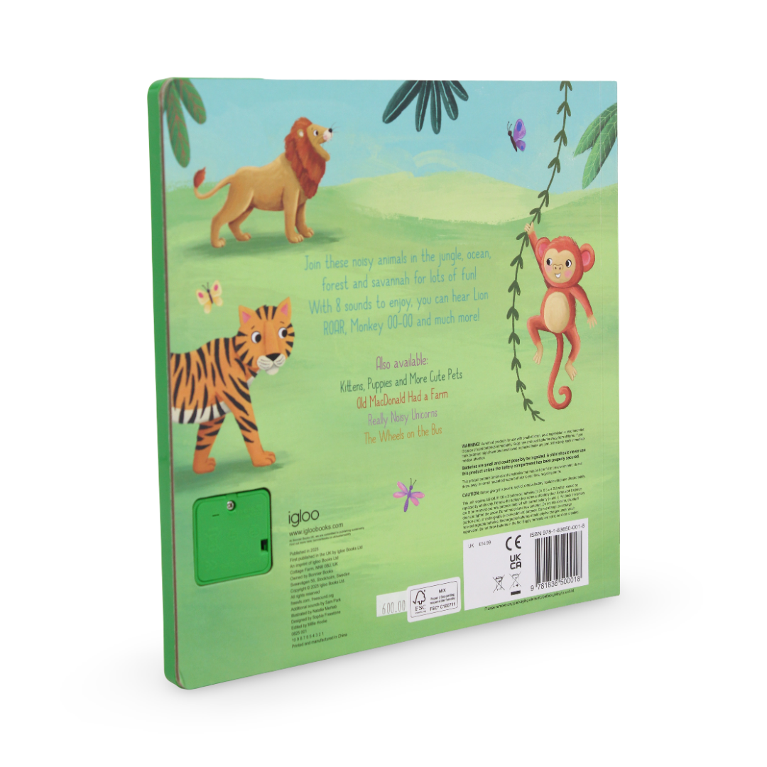 Igloo Books "Animals Splash and Rooaar!" Board Book