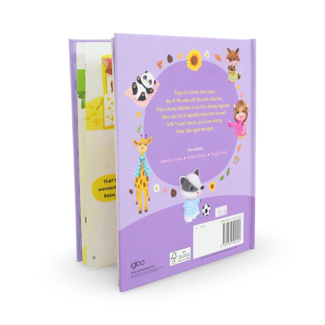 Igloo Books "5-Minute Tales for Bedtime Super Cute Stories" Book