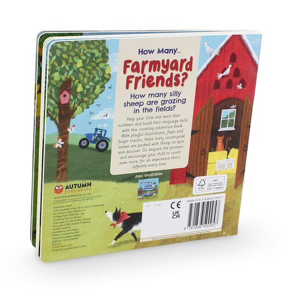 Igloo Books "How Many Farmyard Friends?" Board Book