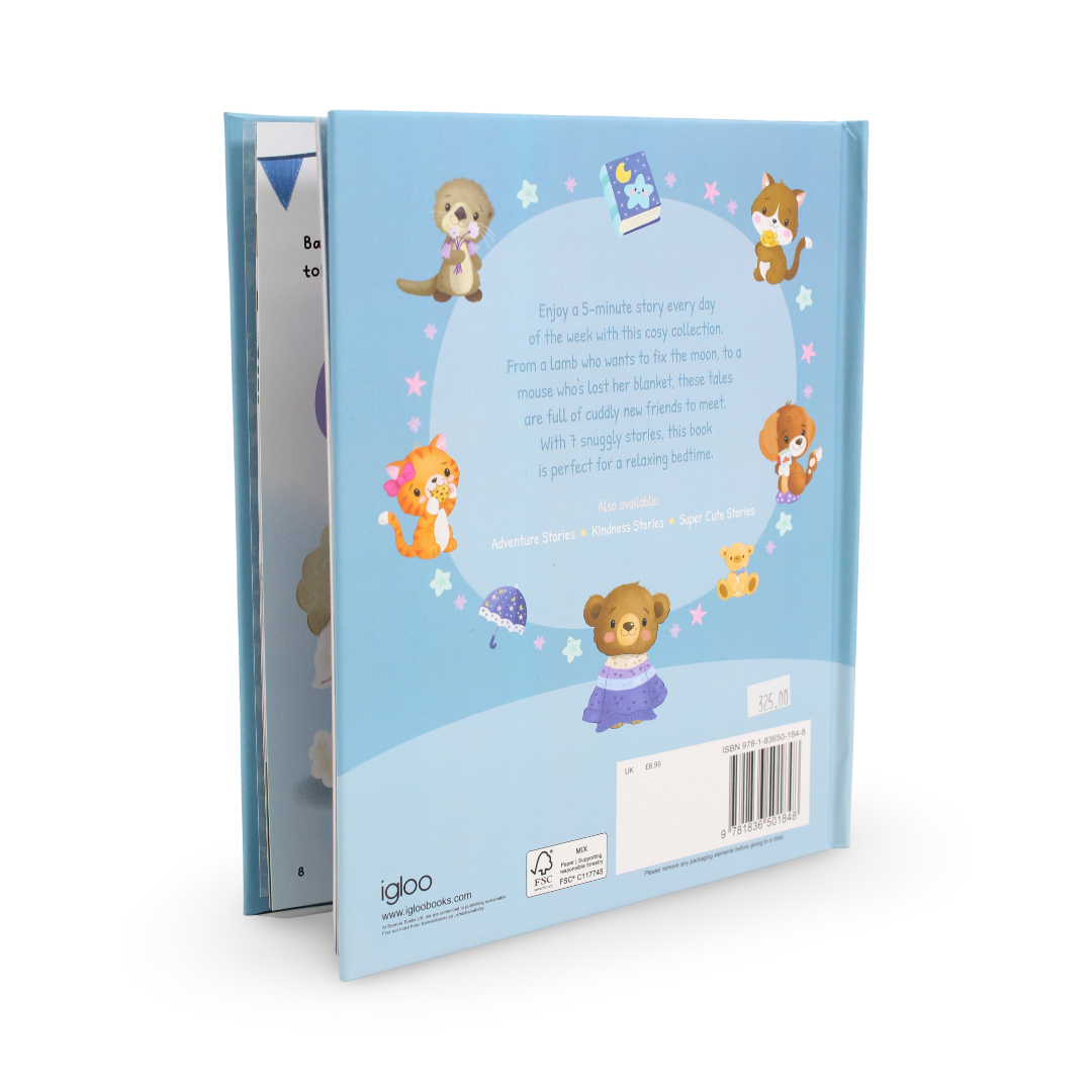 كتاب "قصص دافئة لوقت النوم 5 دقائق" من Igloo Books