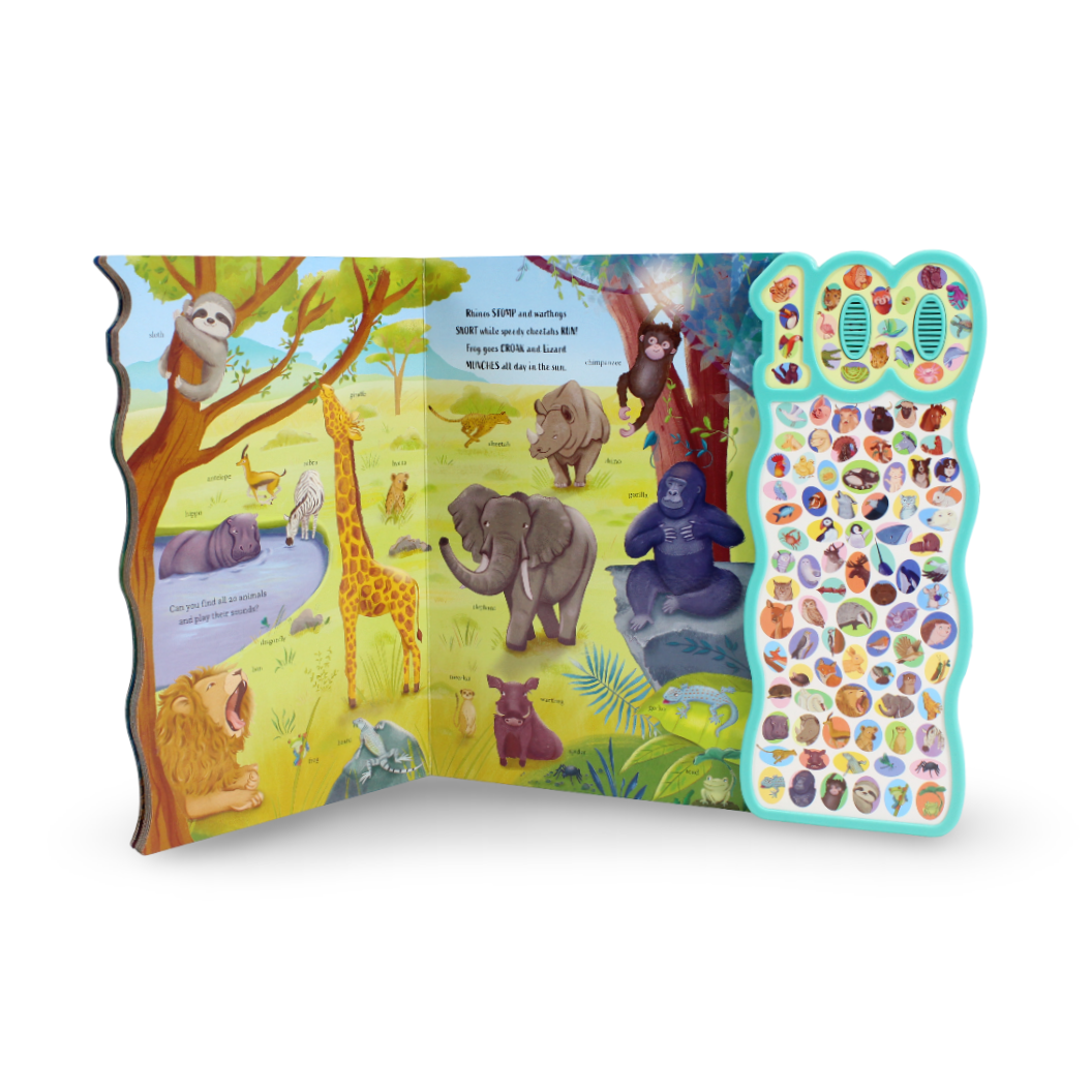Igloo Books "100 Amazing Animals Mega"  Sound Book
