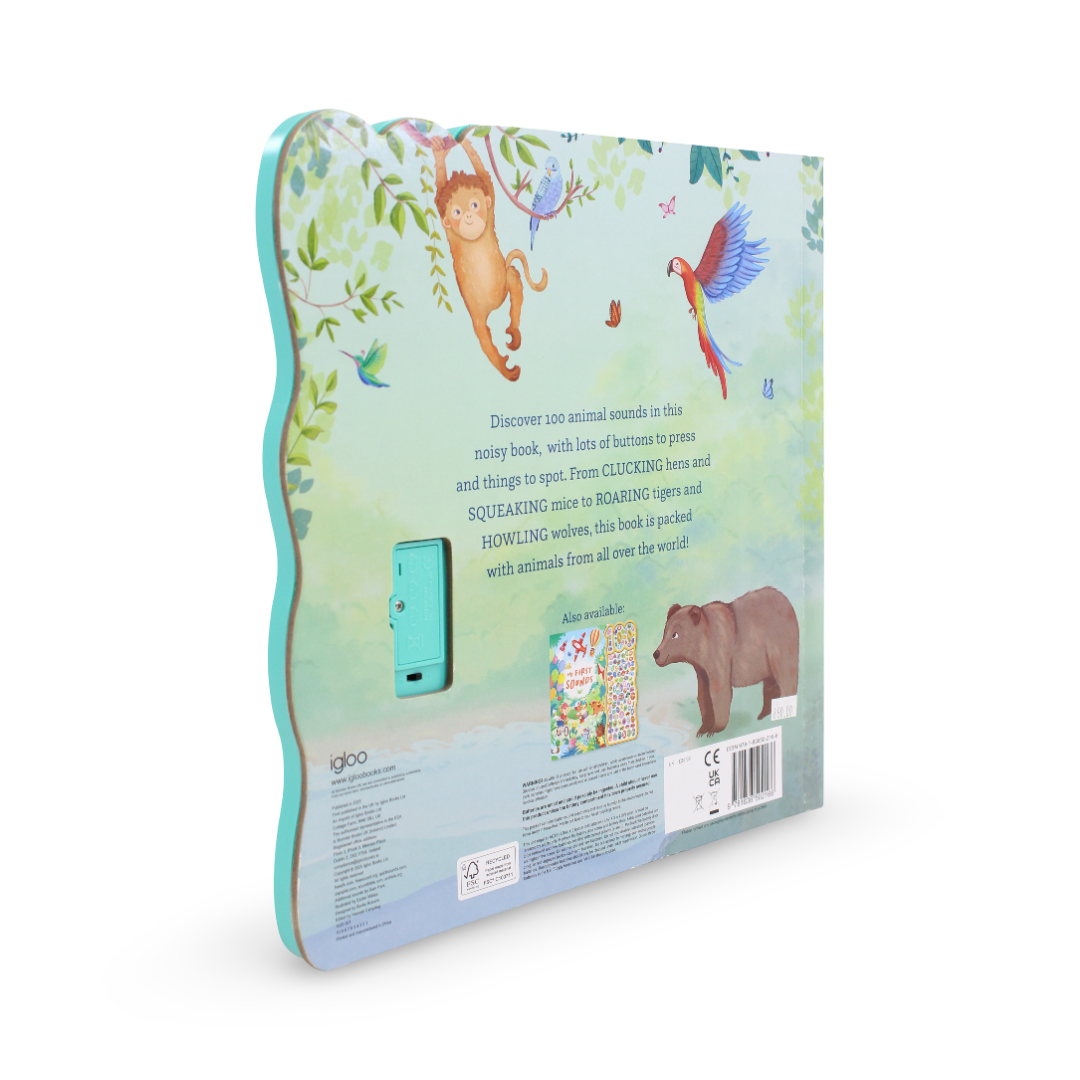 Igloo Books "100 Amazing Animals Mega"  Sound Book