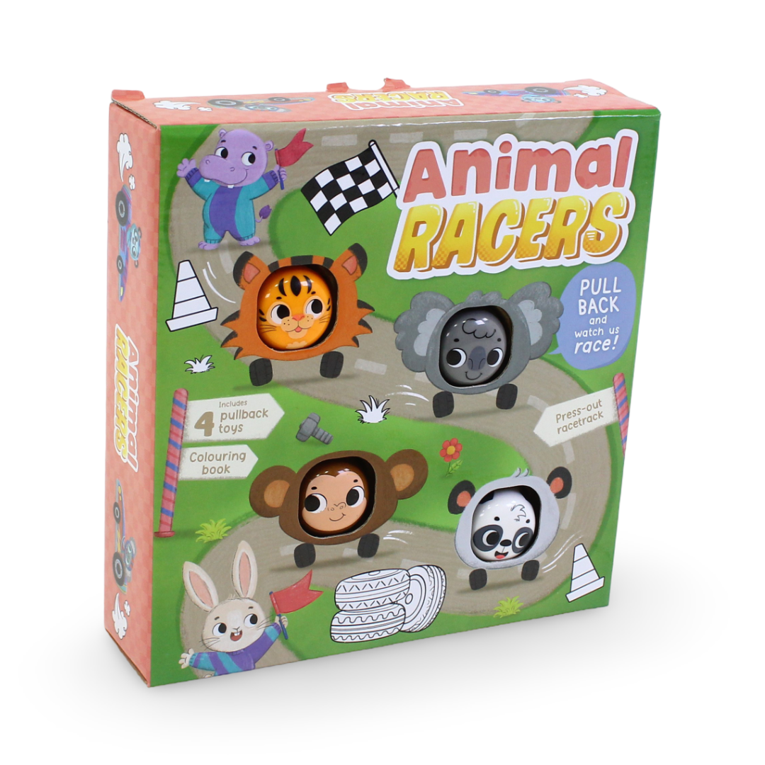 Igloo Books Animal Racers Activity Set - Assortments