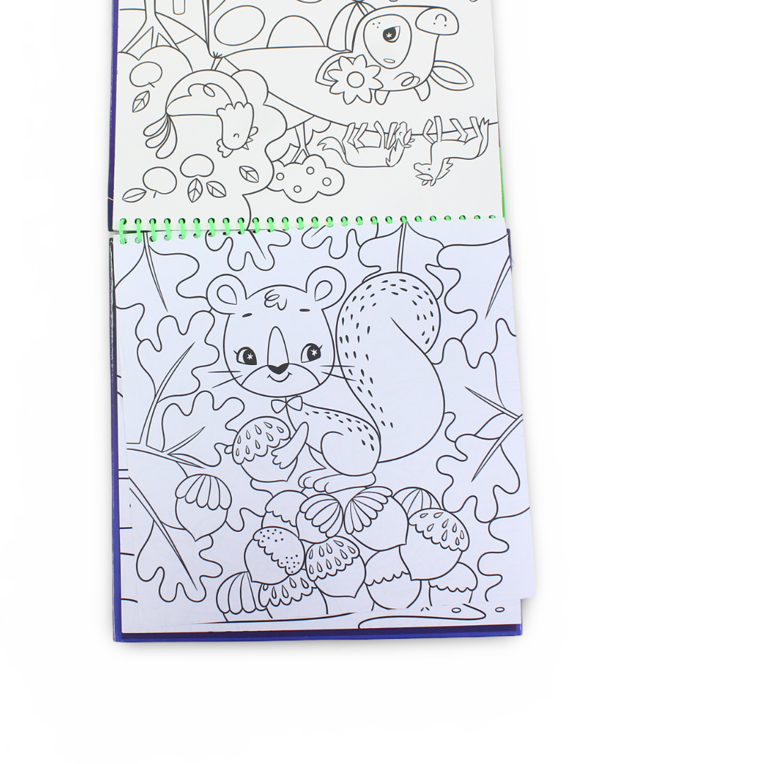 Igloo Books Neon Water Painting Animals Colouring Book - Assortments