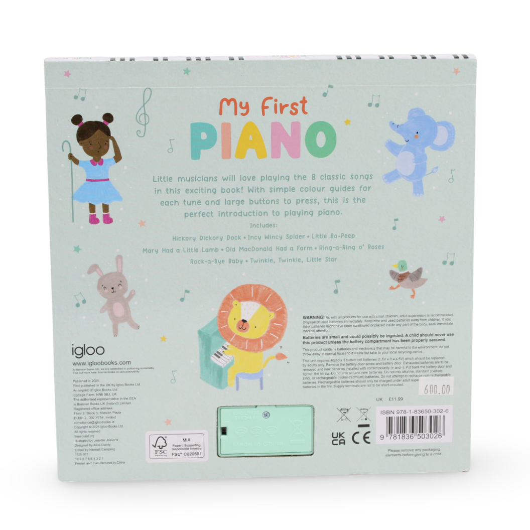 Igloo Books "My First Piano" Sound Book