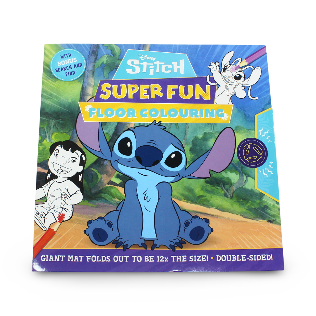 Igloo Books Disney Stitch Super Fun Floor Colouring Book
