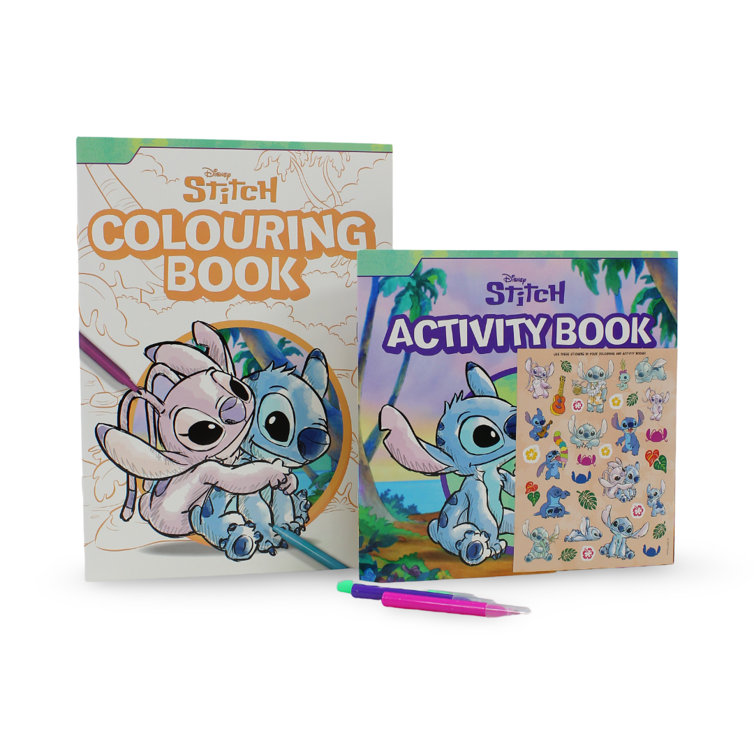 Disney Stitch: 2-in-1 Activity Pack Coloring book