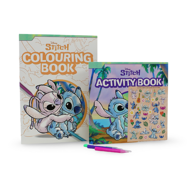 Disney Stitch: حزمة أنشطة 2 في 1 كتاب تلوين