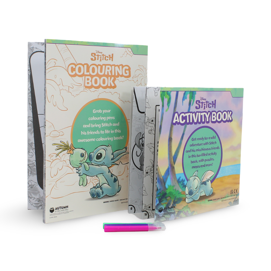 Disney Stitch: 2-in-1 Activity Pack Coloring book