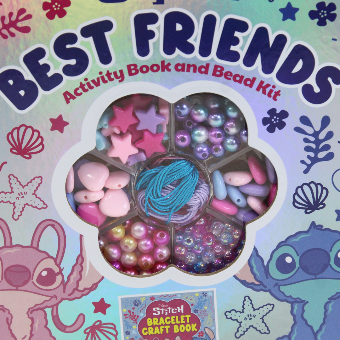 Igloo Books Disney Stitch Best Friends Activity Book & Bead Kit