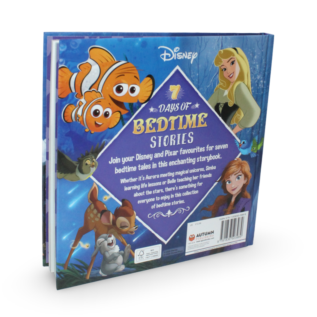 7 Days of Bedtime Stories Hardcover Book
