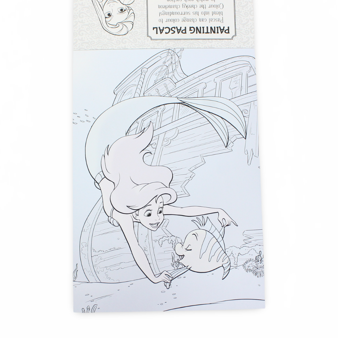 Igloo Books Disney Princess Magic Paint Pad + Paint Brush