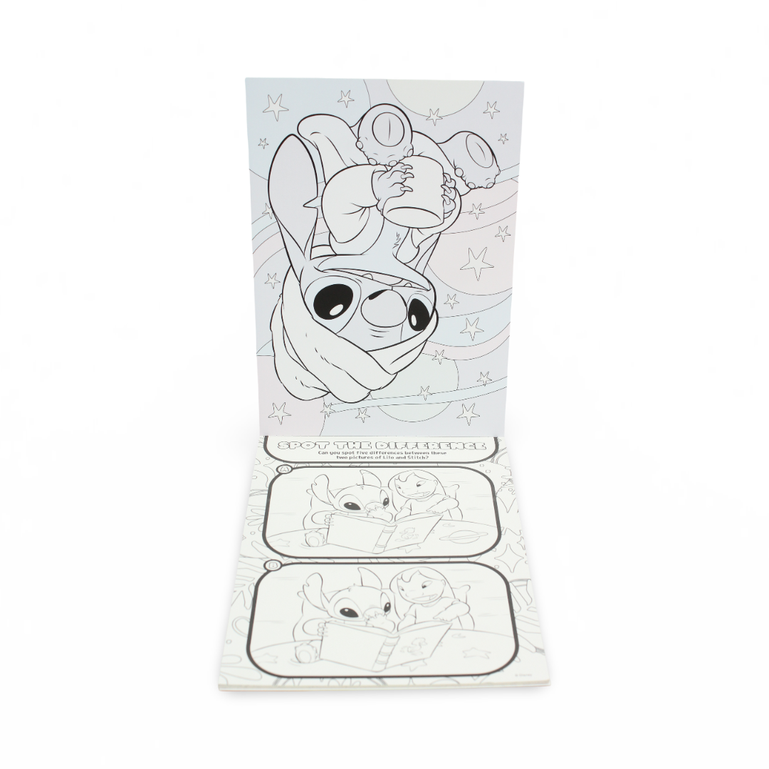 Igloo Books Disney Stitch Magic Paint Pad + Paintbrush - Assortments