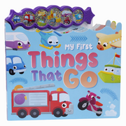 Sparkly Button Sound Book: My First Things That Go – Hear the VROOMs and BEEPs