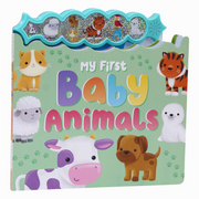 My First Baby Animals (Sparkly Button Sound Book) – Meet the Cutest Creatures