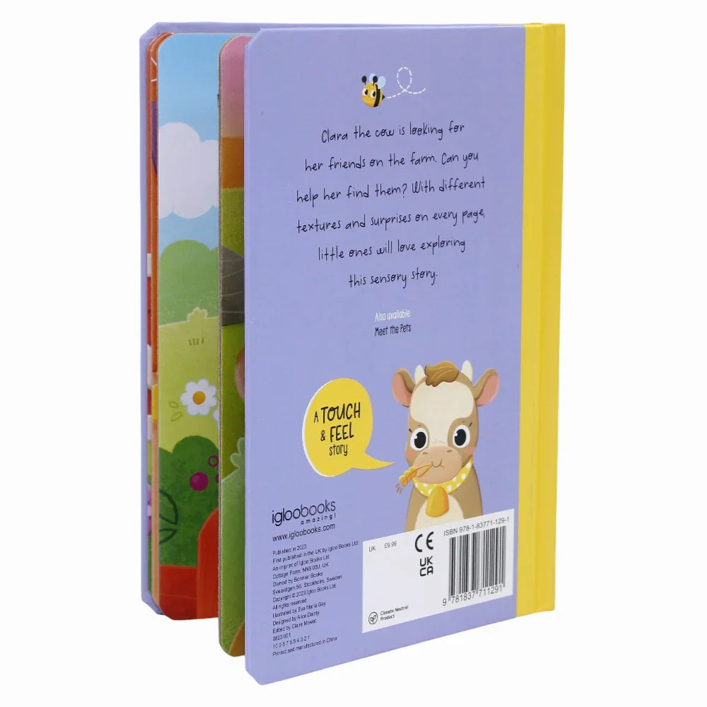 On the Farm (Touch and Feel Story Book) – Moo, Oink, and Explore!